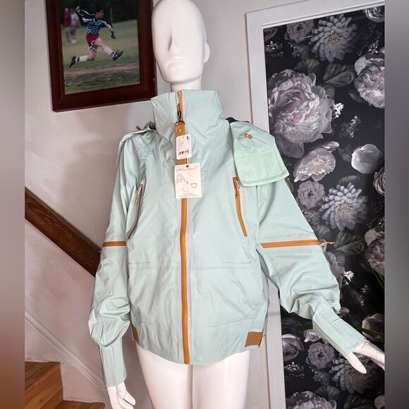 Free People Zephyr Packable Shell Jacket/ size M - Picture 10 of 13